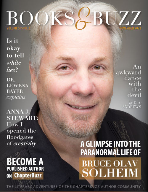 This month’s cover author has lived a paranormal life