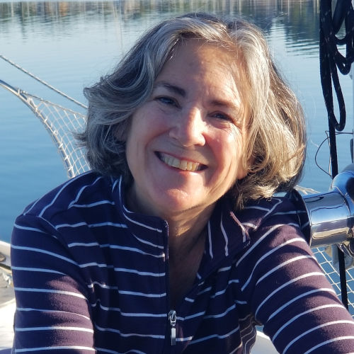 Author Jennifer Silva Redmond on her adventures at sea